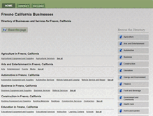 Tablet Screenshot of fresnocaliforniabusinesses.com